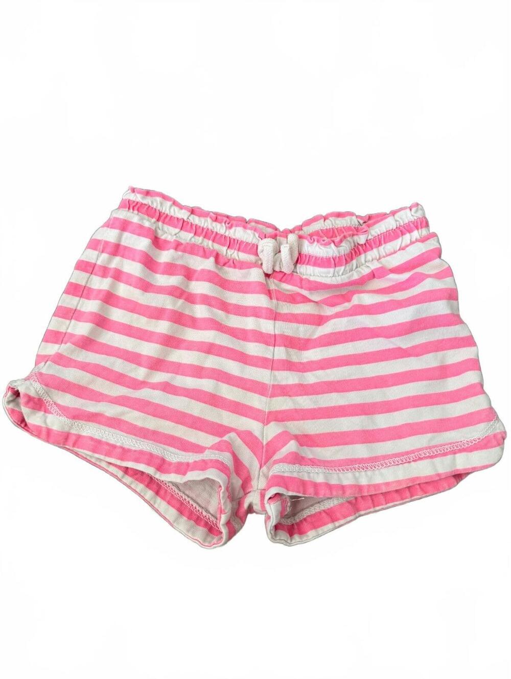 Circo Toddler Girls Pink and White Striped Shorts Size 4T